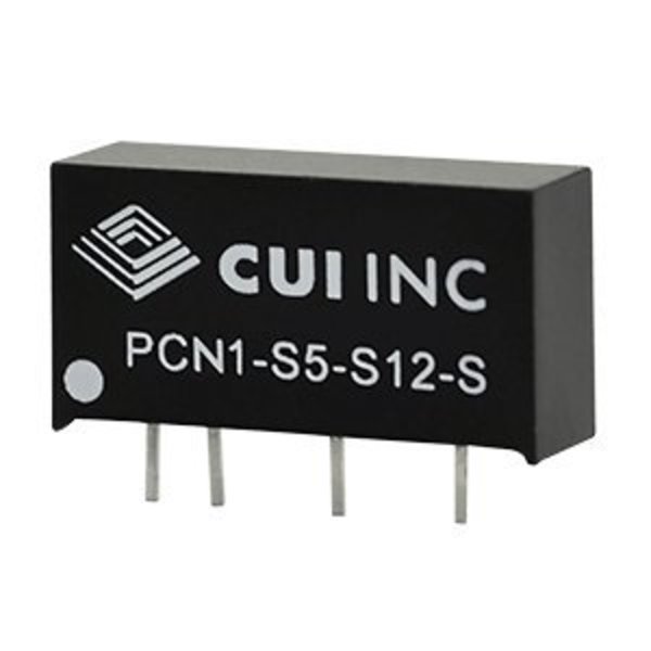 Cui Inc DC to DC Converter, 12V DC to 15V DC, 1VA, 0 Hz PCN1-S12-S15-S